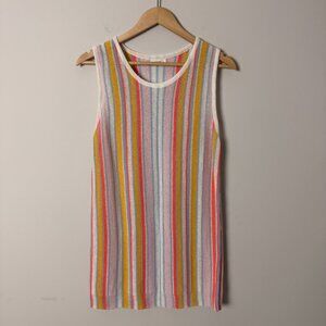 Andthewhy Striped Sleeveless Tunic M/L